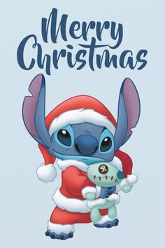 Lilo & Stitch | Santa Claus Stitch Holiday Card
Celebrate the holiday and your love of Disney with this cute design featuring Stitch dressed as Santa Claus. Merry Christmas Stitch, Lilo En Stitch, Christmas Wallpaper Iphone Cute, Christmas Stitch, Stitch Character, Merry Christmas Wallpaper