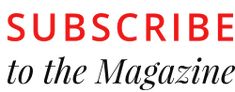 the subscribe to the magazine logo is shown in red and black letters