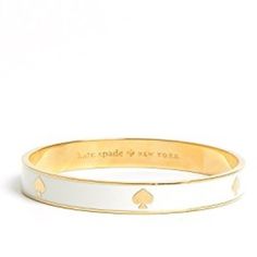 Kate Spade New York Spade Signature Bangle Bracelet. New With Tags And Dust Bag. Kate Spade Bracelet, Preppy Jewelry, Dope Jewelry, Jewelry Lookbook, Kate Spade Accessories, Spade Jewelry, Kate Spade Jewelry, Girly Jewelry, Jewelry Inspo