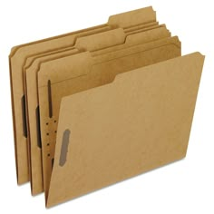 a stack of folders on a white background with clipboards in the bottom half