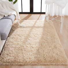 PRICES MAY VARY. [Soft Room Rug] - The cream rug are made of velvet and memory foam, luxury and soft. When you touch or step on it,The softness of the feeling will relax your body. [Non-slip Backing] - The shaggy living room rug feature non slip backing, adapting to all kinds of floor material,such as hardwood.Add warmth and cushion to your cold floor. [ Washable Rug] - The tan shag rug can be washed by hand or machine. Wrinkles and Smells will disappear after a quick wash. [Modern Home Decor] - Tan Rugs, Soft Nursery Rug, Soft Room, Dye Carpet, Soft Nursery, Floor Material, Rug For Entryway, Fur Carpet, Rug Kids Room