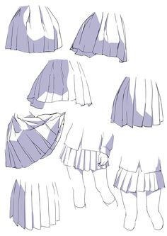 the design process for a skirt and top