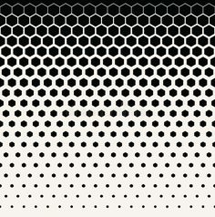 an abstract black and white background with hexagonal shapes, which can be used to create