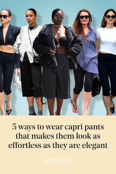 Decades on from the inception of the capri pant, the ways of styling them have shifted. I asked four incredibly stylish women how they’re wearing capri pants in 2024, and neutral colour palettes, light layering and chic silhouettes all stood out as the common denominator. Common Denominator, Pedal Pushers, Colour Palettes, Neutral Colour Palette, Inception, 5 Ways, Stylish Women, Capri Pants