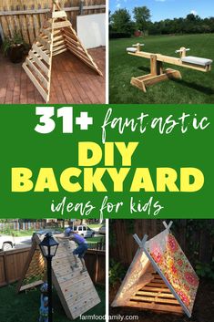 diy backyard ideas for kids that are fun and easy