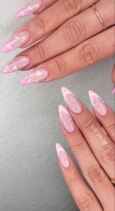 Unghie Sfumate, Pink Acrylic Nails, Pretty Acrylic Nails