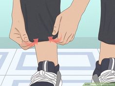 How to Tie Long Pants: 9 Steps (with Pictures) - wikiHow Pants Too Long, Big Pant, Long Trousers, Clothing Hacks