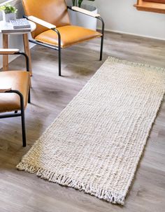 Our handwoven Chunky Jute Collection contains rustic, simple handcrafted rugs made of Jute, the golden fiber, maybe one of India's best-kept secrets. This clean, uncomplicated rug with its strong yet soft fibers resembles a cross between a mat and a rug, but closer inspection will reveal its thick, rich threads and ultra-fine weaving. Let this distinctive rug grace your favorite room or area with simple style. Unique Loom Chunky Jute 3 X 6 (ft) Jute Ivory Indoor Solid Runner Rug in White | 31428 Chunky Jute Rug, Jute Runner Rug, Hall Rug, Jute Rug Runner, Jute Runner, Outdoor Table Runner, All Modern Rugs, Target Rug, Bay House