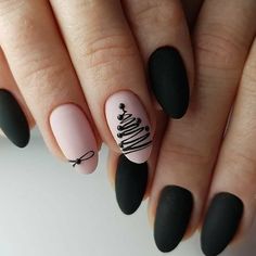 nails #ногти #маникюр #гельлак #дизайнногтей #nailsdesign33 #френч #матовыеногти #узорынаногтях #блесткинаногтях #лунки #втирка Christmas Tree Nail Art, Tree Nail Art, Christmas Tree Nails, Tree Nails, Her Nails, Christmas Nail Art Designs, Nails Christmas, Super Nails, Design Nail