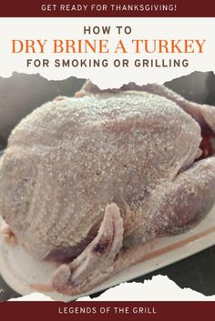 Using a dry brine for smoking a turkey is an easy and effective way to elevate your holiday bird to a new level of juiciness and flavor. Easy Turkey Brine, Smoked Beef Brisket Recipes, Dry Brine Turkey, Dry Brine, Smoked Turkey Breast, Beef Brisket Recipes, Turkey Brine, Smoked Beef Brisket, Brine Recipe