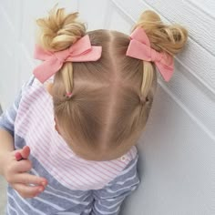 Hairstyles For Toddler Girl, Toddler Hairstyles, Easy Toddler