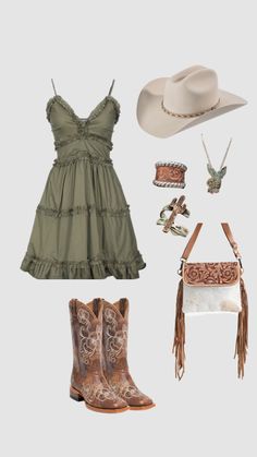 Traje Cowgirl, Country Concert Outfits, Casual Country Outfits, Look Boho Chic, Cowgirl Style Outfits, Southern Outfits, Country Style Outfits, Western Wear Outfits, Cute Country Outfits