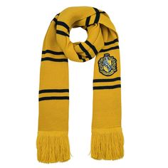 PRICES MAY VARY. LIVE THE MAGIC OF HARRY POTTER: Ultra-soft, this deluxe scarf has an embroidered Hufflepuff crest and will protect you from the cold weather. Compared to the classic scarf, the deluxe edition is longer and thicker. 25% LONGER : The DELUXE Edition is SUPER LONG : 98" x 10" compare to classic edition. OFFICIAL PRODUCT UNDER WARNER BROS LICENSE: This deluxe scarf is a reproduction of the one seen in the film and has been developed under strict adherence to the Warner Bros license. Sherlock Scarf, Mermaid Hat, Cashmere Winter Scarf, Mens Cashmere Scarf, Harry Potter Scarf, Tie Collection, Scarf Bib, Harry Potter Hufflepuff, Classic Scarf