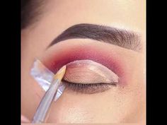 Makeup Tutorial Cutcrease, How To Do Eye Makeup Step By Step, Cutcrease Tutorial Make Up, How To Do A Cut Crease, Eye Makeup Ideas Step By Step, Bridal Makeup Tutorial Step By Step, Eye Shadow Tutorial Step By Step, Crease Cut Eyeshadow, Full Cut Crease Eye Makeup