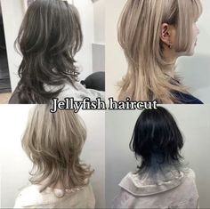 Hair Color Names, Jellyfish Haircut, Pretty Hair Cuts, Peinados Hair Styles, Short Hair Tomboy, Hairstyle Names, Hair Inspiration Long, Hairstyles For Layered Hair, Hair Inspiration Short