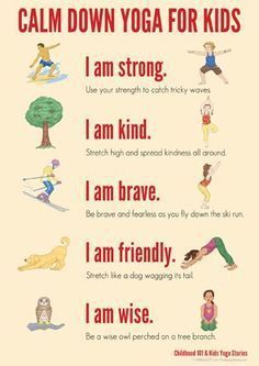 Learn the 8 best calming ideas for kids! These 8 ways are sensory based and help calm kids down when they feel anxious or over active. Routine For Kids, Childrens Yoga, Beginner Yoga, Yoga Posen, Yoga Exercises, Pose Yoga, Brain Breaks, Yoga Sequences, Pilates Reformer