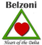 the heart of the delta is shown in this logo for bezzoni's