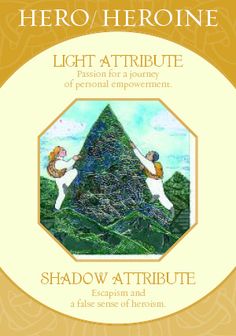 the cover for shadow attribute, featuring two men on top of a mountain