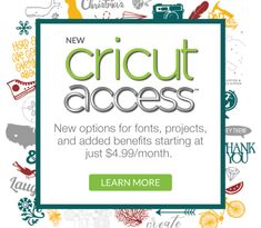 an advertisement for the new cricut access program