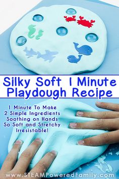 Using Playdough In The Classroom, Sensory Playdough Recipe, Conditioner Playdough 2 Ingredients, Playdough Recipe With Corn Starch, Safe Playdough Recipe, Playdough Play Ideas, Flour Sensory Play, Oblek Recipe With Cornstarch