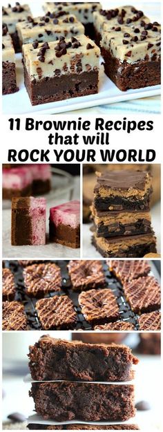 brownie recipes that will rock your world