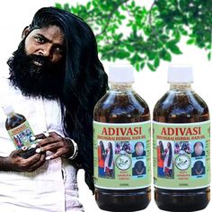 Adivasi Vishvambhari Ayurvedic Hair Oil (500 ml) is made from purely Adivasi ayurvedic herbs, which effectively prevent hair falls and help grow long hairs Homemade Oil For Hair Growth, Herbs For Hair Growth, Ayurvedic Hair Oil, Ayurvedic Hair Care, Dandruff Hair, Herbs For Hair, Healthy Natural Hair Growth, Hair Falls, Prevent Hair Fall