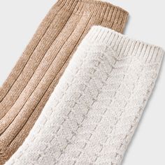 Give your feet comfort with the Women's Brushed Terry Lined 2pk Cozy Crew Socks from Auden™ 4-10. Perfect for lounging or staying warm on chilly days, these socks have a super soft texture with brushed terry lining that provides a snug fit. With two pairs in each pack, you’ll have the perfect blend of warmth and comfort. Experience cozy feet every day with these essential crew socks. Auden™: Fit for you in every way. Cozy Soft Beige Socks, Snug Soft Beige Socks, Soft Snug Beige Socks, Snug Beige Soft Socks, Soft Beige Socks For Fall, Soft Beige Winter Socks, Comfortable Cream Socks For Fall, Comfortable Soft Beige Socks, Soft Comfortable Beige Socks