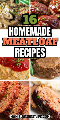 A collection of meatloaf recipes. Meatloaf Balls, Dinner Ideas Appetizers, Food Family Dinner, Steak And Pasta, Southern Meatloaf, Winter Dinner Ideas, Mince Dishes, Mixture Recipe