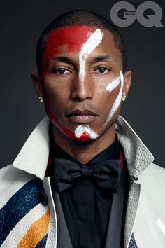 GQ Men Of The Year Awards: Ahead of this year's star-studded event we look back over the last 18 years of winners Gq Men, Foto Tips, Foto Art, Editorial Makeup, Pharrell Williams, Iconic Photos, White Paint, Creative Makeup