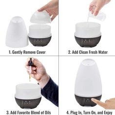 Dry air sometimes worsens a wide range of health issues, from respiratory conditions and skin problems to nosebleeds, dry eyes and sore throats. Dry indoor air may increase your chance of getting a cold, flu or even pneumonia. Heated air may prolong the life of viruses indoors. HealthSmart's Cool Mist humidifier will add much-needed moisture to the air on dry days, keeping your skin moisturized, helping you breathe easier and reducing static electricity. Don't let low levels of humidity make you feel bad. This HealthSmart humidifier not only creates soothing cool mist but you can also pair its vapor with your favorite essential oil. Add a wonderful fragrance to any room with a HealthSmart essential oil diffuser and humidifier. Silver-plated ultrasonic atomizer uses nine fan leaves, instead Led Light Colors, Best Essential Oil Diffuser, Humidifier Essential Oils, Aroma Therapy, Mist Humidifier, Cool Mist Humidifier, Scent Diffuser, Aromatherapy Diffuser, Adjustable Lighting