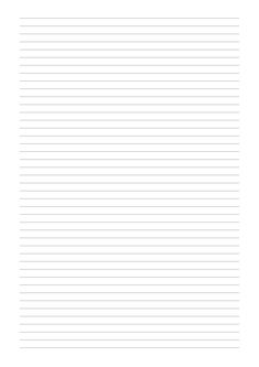 the writing paper is lined up and ready to be used as a notepad or notebook