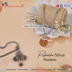 Rudraksha Silvеr Pеndants Rudraksha Pendant, Jewellery Shoot, Silver Pendants, Pure Silver, Silver Pendant, India, Pure Products, Beads