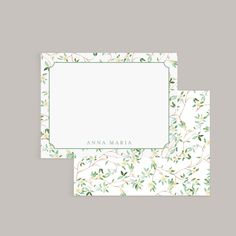 Discover timeless elegance in every detail of this Magnolia Chinoiserie personalized stationery. Perfect for daily correspondence, thank-you notes, wedding stationery, and more! Also makes a great hostess gift, housewarming gift, and Mother's Day gift.  SIZE  5.5 x 4.25 inches (A2) PAPER  TYPES: Your personalized notecard is printed in full color, on both sides. Choose from two different types of paper, each one beautiful! * 110 lb. smooth ultra-white paper (standard) * 220 lb. smooth double-thi Customized Stationary, Family Stationary, Fancy Stationery, Stationary Ideas, Personalized Stationery Set, Stationary Gifts, Luxury Stationery, Personalized Notepad, Beautiful Stationery