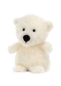 Little Polar Bear Bear Jellycat, Polar Bear Plush, Black Nose, Cat Whiskers, Baby Store, Bear Plush, Baby Soft, Animals Friends