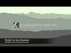 the logo for scott buckley's music for the world, with mountains in the background