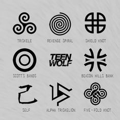 some type of symbols that are in different languages