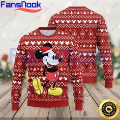 Ugly Disney Christmas Sweaters Mickey Mouse Vintage – Perfect for Festive Fun Are you ready to make a bold fashion statement this holiday season? Look no further than the Mickey Mouse Vintage Disney Ugly Christmas Sweaters from Fansnook. This unique and eye-catching sweater is the perfect choice for any Disney lover who wants to stand [...] Disney Ugly Christmas Sweater, Christmas Mickey Mouse, Mickey Mouse Vintage, Ugly Sweater Contest, Christmas Mickey, Minnie Christmas, Couples Sweaters, Disney Mouse, Girl Couple