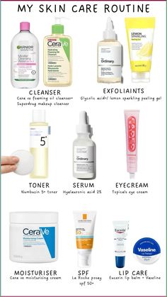 #skincare Pimples Skin Care, Blackheads Skin Care, Drugstore Skincare Routine, Oily Skin Care Tips, Skin Home Remedies, At Home Skin Care, Get Glass Skin, Skin Care For Oily Skin, Glow Up Guide