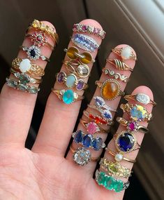 Rings Rings, Dream Jewelry, Cute Jewelry, Jewelry Accessories