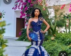 Lobola Outfits, Prom Dress African, African Prom Dress, African Mermaid, African Bridal Dress, African Traditional Wedding Dress, Kente Dress, African Bride, Dress Ankara