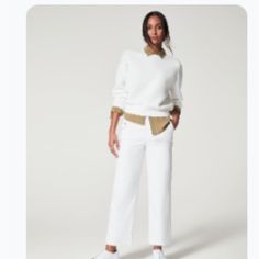 All Orders Ship In 1-3 Business Days! Conditions: Never Worn/Never Worn/No Holes/No Stains/No Pilling/No Fade Never Worn!! The Color Is Black Size: L Wide Leg Black Cargo Pants With Zipper And Clasp Closure Smoke Free Home! White Cargo Pants For Fall, Casual Wide Leg Pants For Fall Workwear, Casual Stretch Wide Leg Pants For Work, White Wide Leg Pants For Business Casual, Casual White Workwear Bottoms, Casual White Bottoms For Workwear, White Business Casual Pants For Fall, Fall Business Casual White Pants, White Business Casual Fall Pants