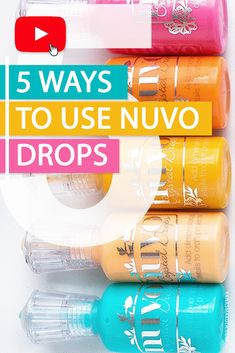 five ways to use nuvo drops