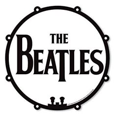 the beatles logo on a white background