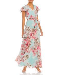 Wedding Guest Dresses For Women Over 50, Floral Mother Of The Bride Dresses, Barbeque Party, Eliza Dress, Maxi Dress Collection, Floral Print Chiffon, Resort Dresses, Eliza J Dresses