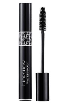 What it is: A mascara that is the staple of the catwalk and summer makeup routines alike, elevating your eyes to star status in one sweep.What it does: Your lashes are instantly thickened, lengthened and seductively curved while Dior's exclusive Aquastop water-resistant technology ensures that they stay perfect in any circumstance. How to use: Wiggle the mascara from the base of your lashes through to the tips. Repeat to build volume if desired. 0.38 oz. Summer Proof Makeup, Best Smudge Proof Mascara, Dior Mascara, Best Waterproof Mascara, Diorshow Mascara, Smudge Proof Mascara, Summer Makeup Trends, Mascara Waterproof, Brow Brush