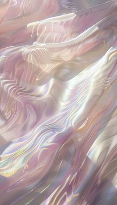 an abstract background with wavy lines in pastel colors, like silk or satine