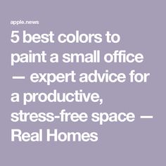 Soothing Colors For Office, Small Home Office Interior Design Ideas, Study Paint Colors Home Offices, Best Colours For Office Space, Small Office Makeover On A Budget, Fun Office Paint Colors, Office Space Colors, Wall Color Ideas For Office