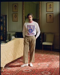 Wes Anderson Outfit Inspiration Men, French Man Fashion, Designer Men Outfits, Men’s French Fashion, Quirky Mens Fashion, Men Fall Outfits Casual Street Style, French Men Style, Richard Biedul, Aw Style