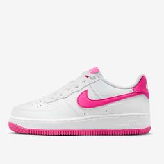 Brand New No Original Box Size 7 Youth Pink/White Please Don’t Send A Lowball Offer!! I Will Decline With No Counteroffer. Thanks Pink Closet, Shoes Nike Air Force, Shoes For School, Kids Nike, Nike Air Force 1, Air Force 1, Nike Air Force, Big Kids, Kid Shoes