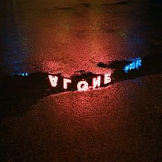 Neon Gods, Red Sangria, Street Kids, Blood Red, Sea Level, Neon Signs, Neon, Road